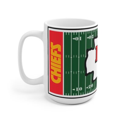 Kansas City Chiefs Football Field NFL Mug 2