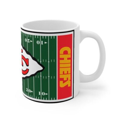 Kansas City Chiefs Football Field NFL Mug 5