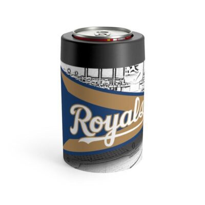 Kansas City Royals MLB Pennant Stainless Steel Can Holder