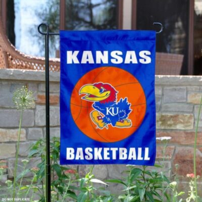 Kansas KU Jayhawks Basketball Garden Banner GF01818