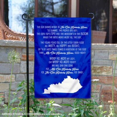 Kentucky UK Wildcats Fight Song Garden Flag GF00442