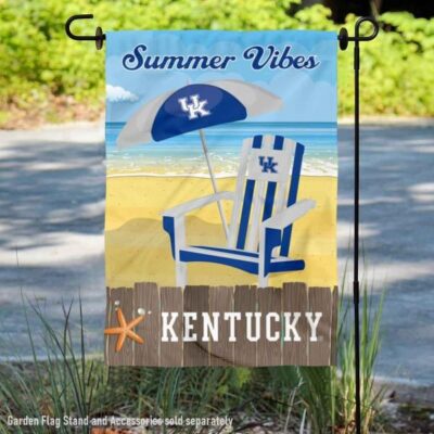 Kentucky Wildcats Summer Vibes Decorative Garden Flag GF00460