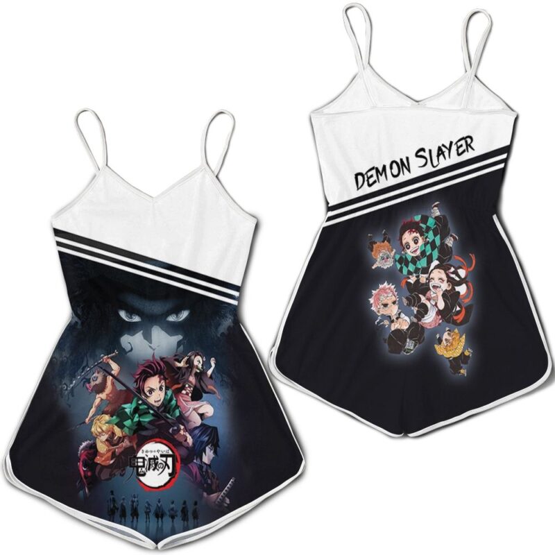 Kimetsu no yaiba Team Nezukko Tanjiro Inosuke Romper RJ01959