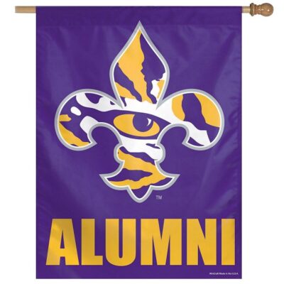 LSU Tigers Alumni House Flag H0072