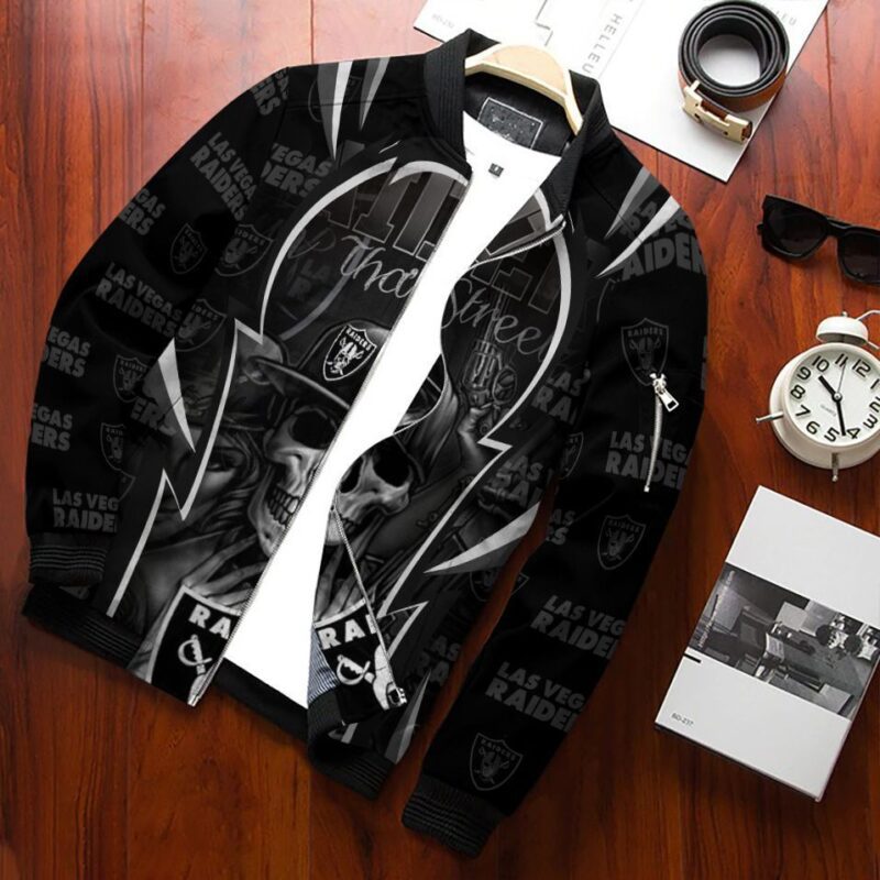 Las Vegas Raiders Bomber Jacket 286 Sport Hot Trending Hot Choice Design Beautiful BJ02361