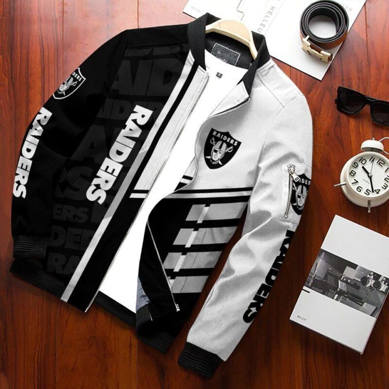 Las Vegas Raiders Bomber Jacket 467 Sport Hot Trending Hot Choice Design Beautiful BJ02391