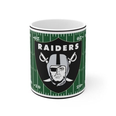 Las Vegas Raiders Football Field NFL Mug 3