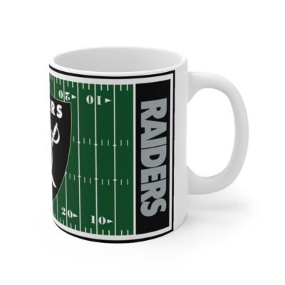 Las Vegas Raiders Football Field NFL Mug 4