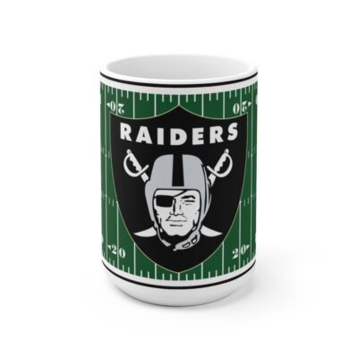Las Vegas Raiders Football Field NFL Mug