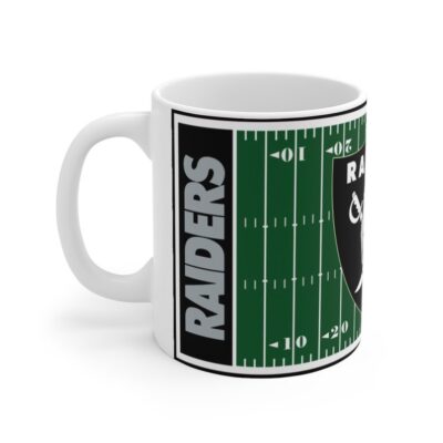 Las Vegas Raiders Football Field NFL Mug 5