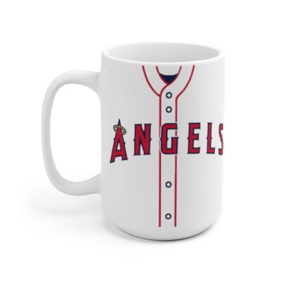 Los Angeles Angels Jersey Mug Los Angeles Angels Baseball Mug MLB Mugs 5