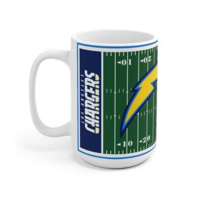 Los Angeles Chargers Football Field NFL Mug 2