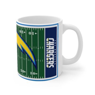 Los Angeles Chargers Football Field NFL Mug 4