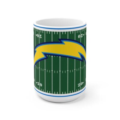 Los Angeles Chargers Football Field NFL Mug