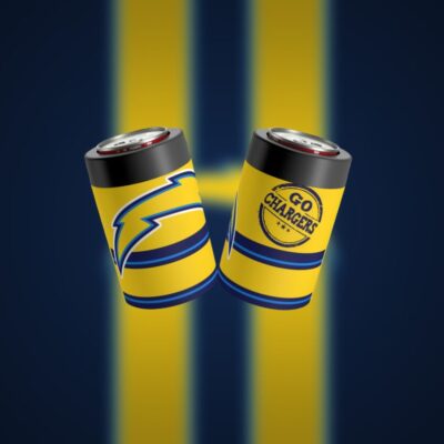 Los Angeles Chargers NFL Stainless Steel Can Holder