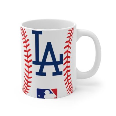 Los Angeles Dodgers Jersey Mug Los Angeles Dodgers Baseball Mug MLB Mugs 2
