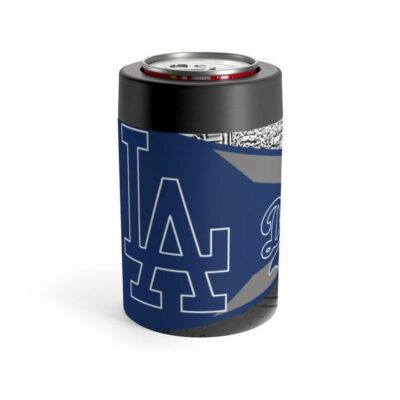 Los Angeles Dodgers MLB Pennant Stainless Steel Can Holder 2