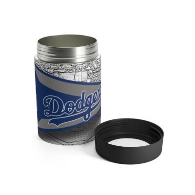Los Angeles Dodgers MLB Pennant Stainless Steel Can Holder 4