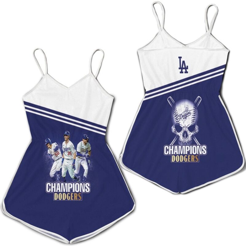 Los Angeles Dodgers Moving On Post Season Romper RJ02546