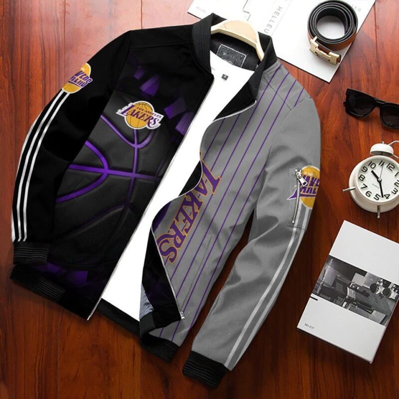 Los Angeles Lakers Bomber Jacket 022 Sport Hot Trending Hot Choice Design Beautiful BJ02256