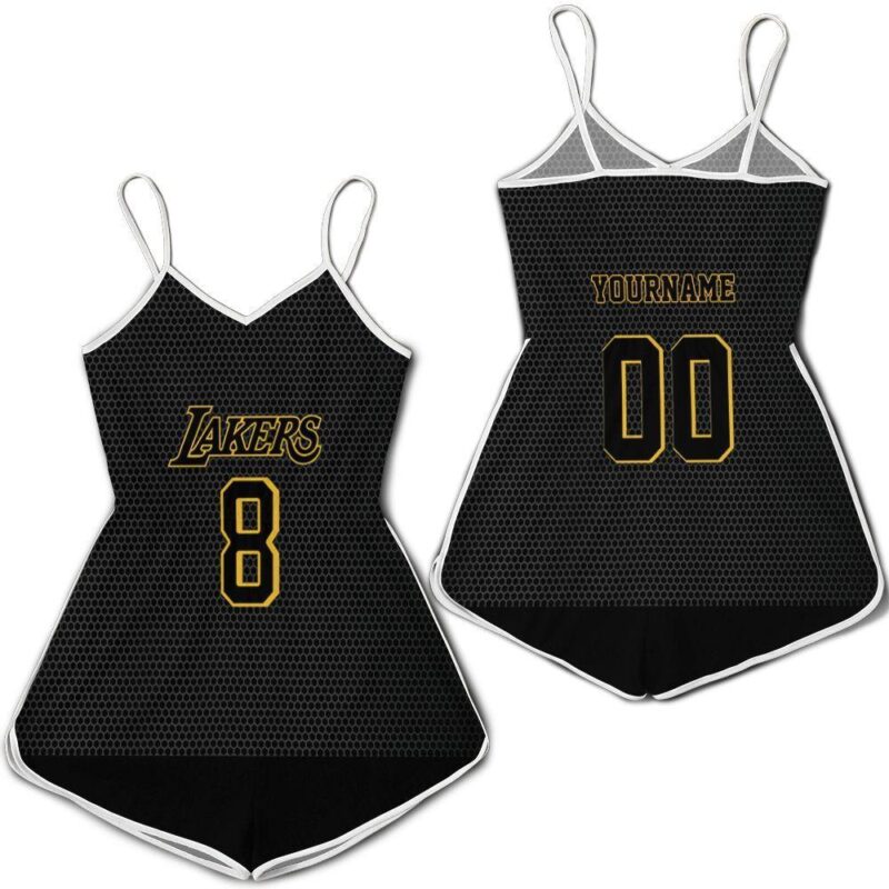 Los Angeles Lakers Kobe Bryant For Fan 3d Romper RJ02602