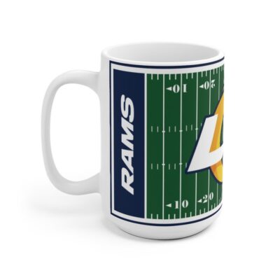 Los Angeles Rams Football Field NFL Mug 2