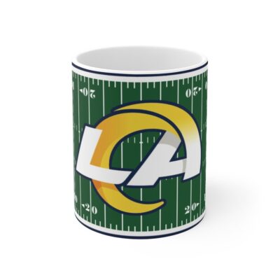 Los Angeles Rams Football Field NFL Mug 3
