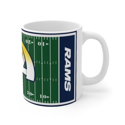 Los Angeles Rams Football Field NFL Mug 4