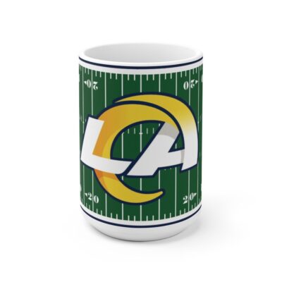 Los Angeles Rams Football Field NFL Mug