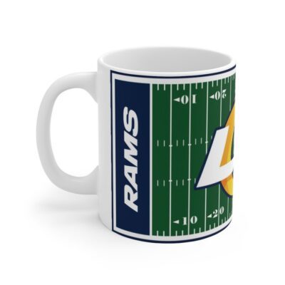 Los Angeles Rams Football Field NFL Mug 5