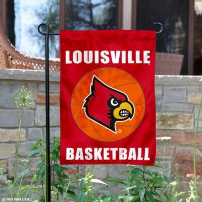 Louisville Cardinals Basketball Garden Banner GF00645