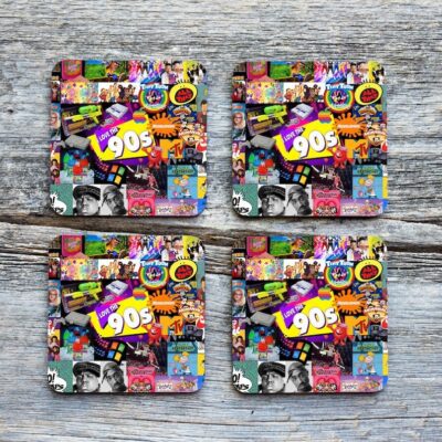 Love The 90's Drinkware Coaster (Set of 4)