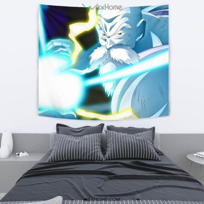 Master Roshi Kame Hame Tapestry For Dragon Ball Fan 2