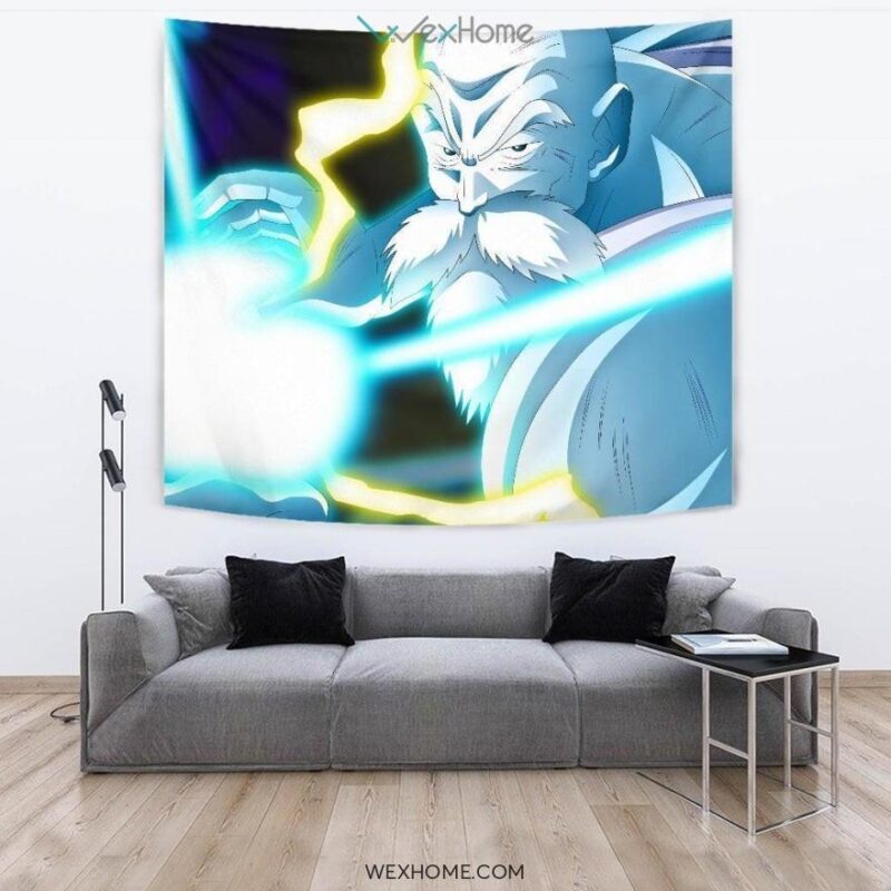 Master Roshi Kame Hame Tapestry For Dragon Ball Fan 3
