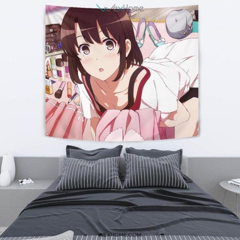 Megumi Kato Tapestry For Saekano Fan Gift Idea 2