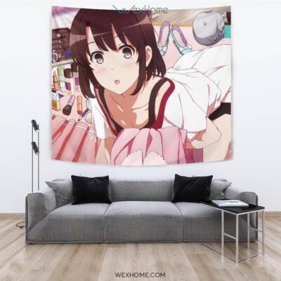 Megumi Kato Tapestry For Saekano Fan Gift Idea 3