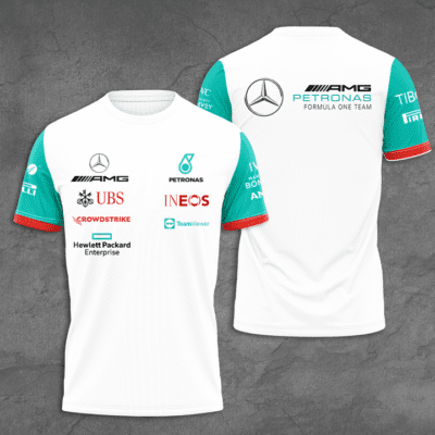 Mercedes-Amg Petronas F1 3D T-Shirt TS0056 1 Mercedes Amg Petronas F1 3D T Shirt TS0056 1