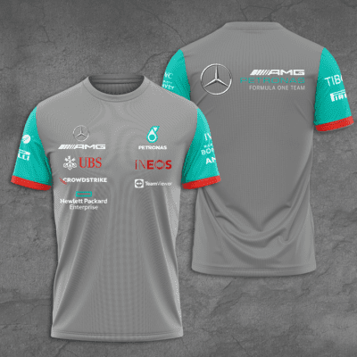 Mercedes-Amg Petronas F1 3D T-Shirt TS0056 2 Mercedes Amg Petronas F1 3D T Shirt TS0056 2