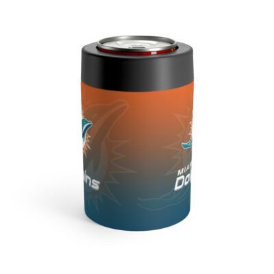 Miami Dolphins NFL Stainless Steel Can Holder 2