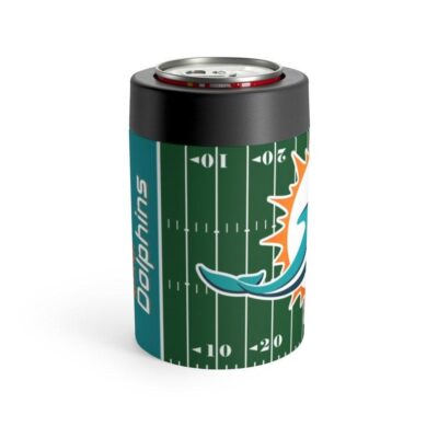 Miami Dolphins Stainless Steel Can Holder 2