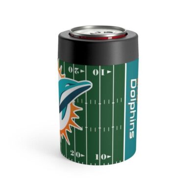 Miami Dolphins Stainless Steel Can Holder 3