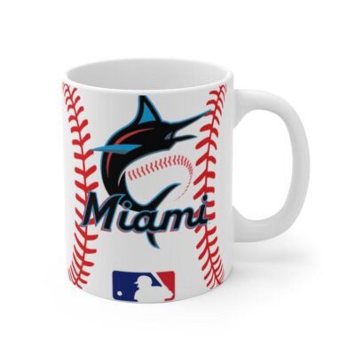 Miami Marlins Jersey Mug Miami Marlins Baseball Mug MLB Mugs 2