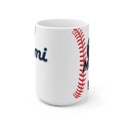 Miami Marlins Jersey Mug Miami Marlins Baseball Mug MLB Mugs 3