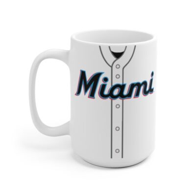 Miami Marlins Jersey Mug Miami Marlins Baseball Mug MLB Mugs 5