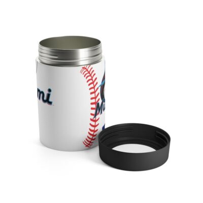 Miami Marlins Jersey Stainless Steel Can Holder 4