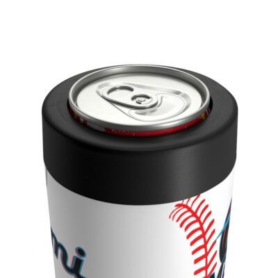 Miami Marlins Jersey Stainless Steel Can Holder 5
