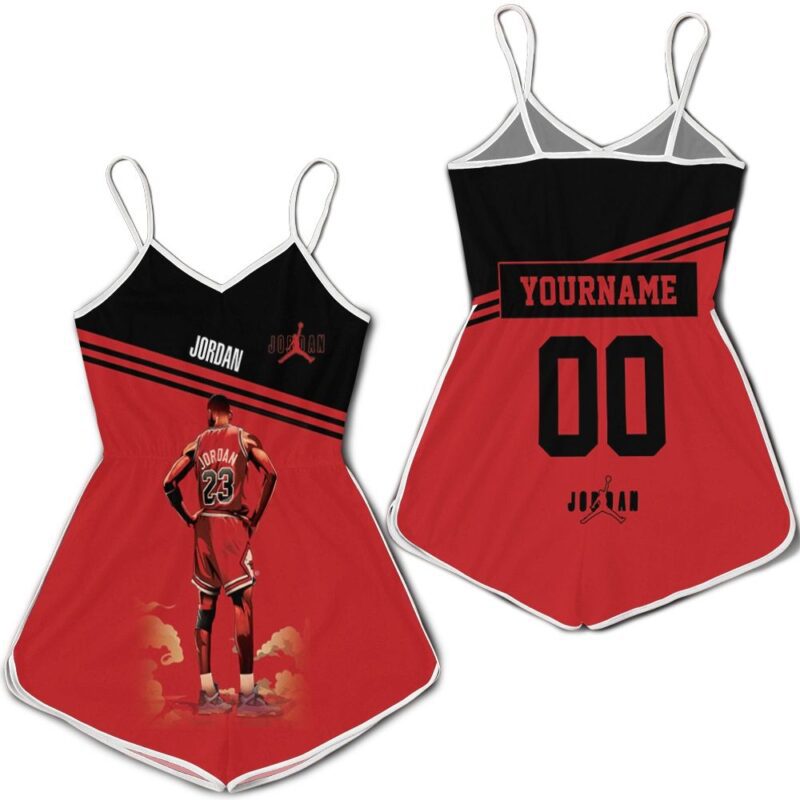 Michael Jordan 23 Chicago Bulls Standings Romper RJ02300