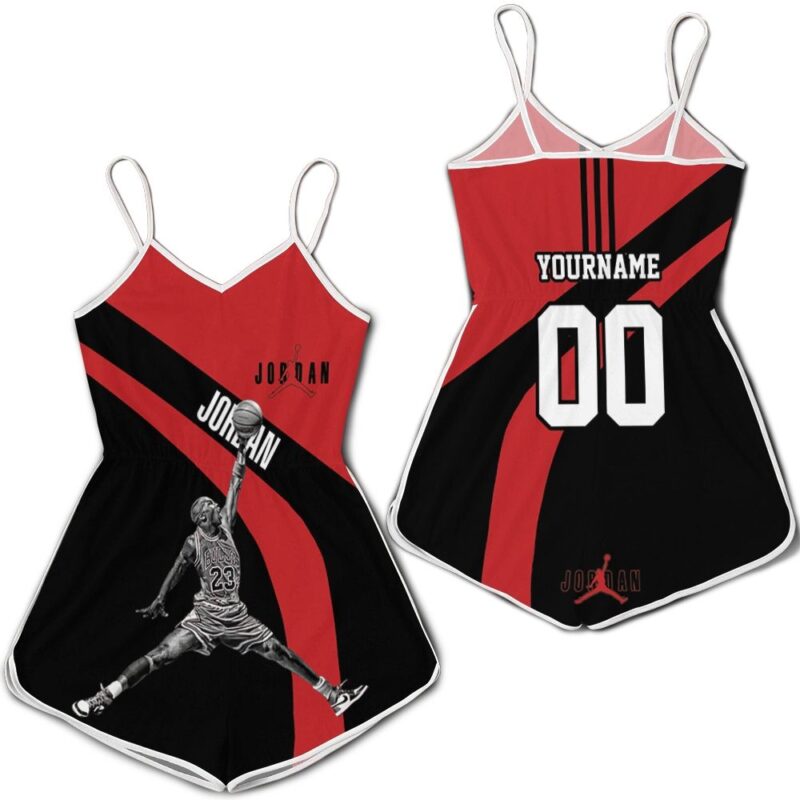 Michael Jordan Chicago Bulls Jump Shot Romper RJ02557