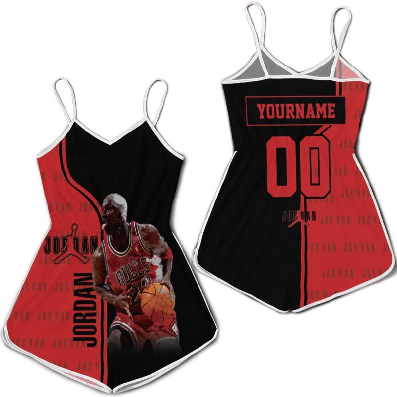 Michael Jordan Legend Of Chicago Bulls Nba Romper RJ02513