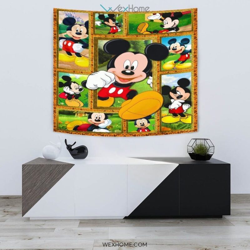 Mickey 3D Tapestry 1